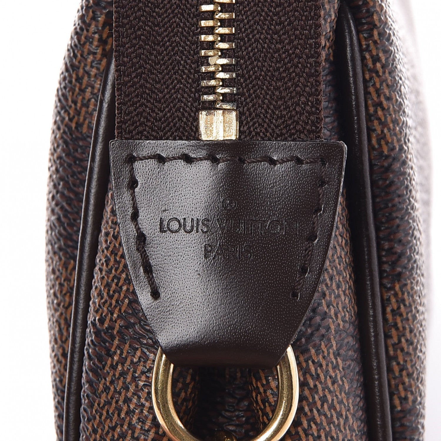 Louis Vuitton Damier Ebene Eva Clutch 6 of 8