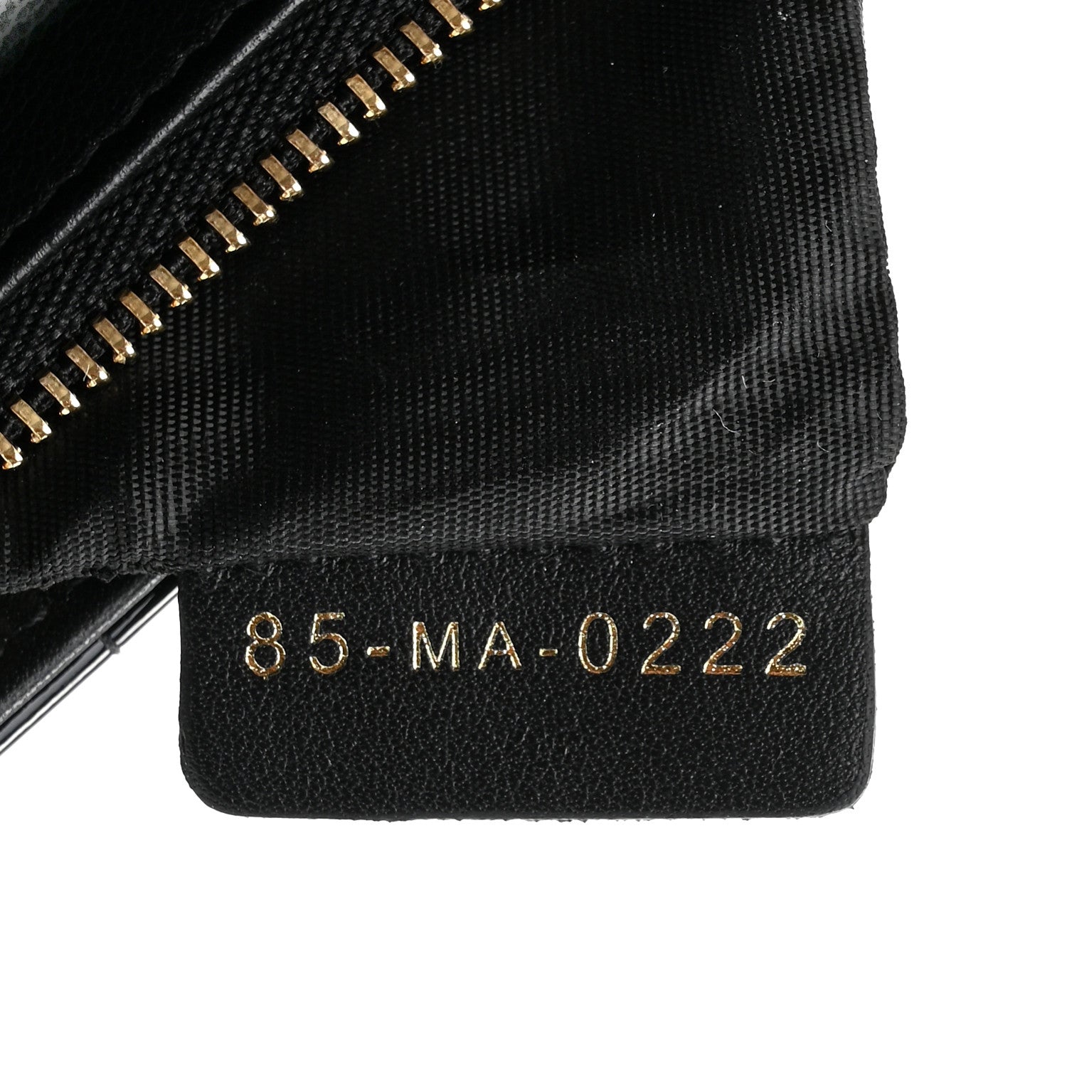 Christian Dior Patent Cannage Lady Dior Chain Pouch Black 7 of 10