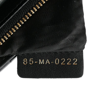 Christian Dior Patent Cannage Lady Dior Chain Pouch Black 7 of 10