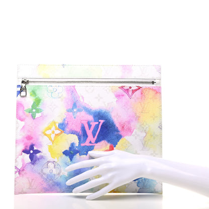 Louis Vuitton Monogram Watercolor New Tote Pochette Multicolor 2 of 6