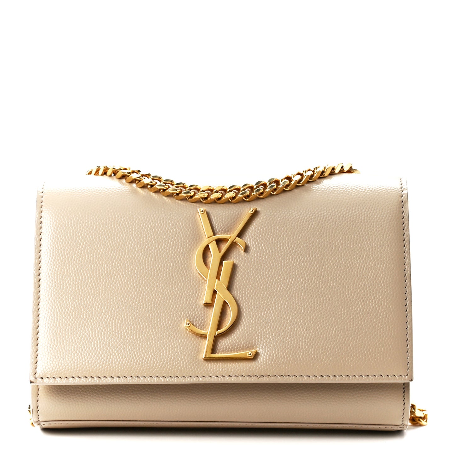 Grain De Poudre Small Monogram Kate Satchel Nude Powder