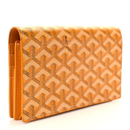 Goyard Goyardine Richelieu Wallet Yellow 3 of 7