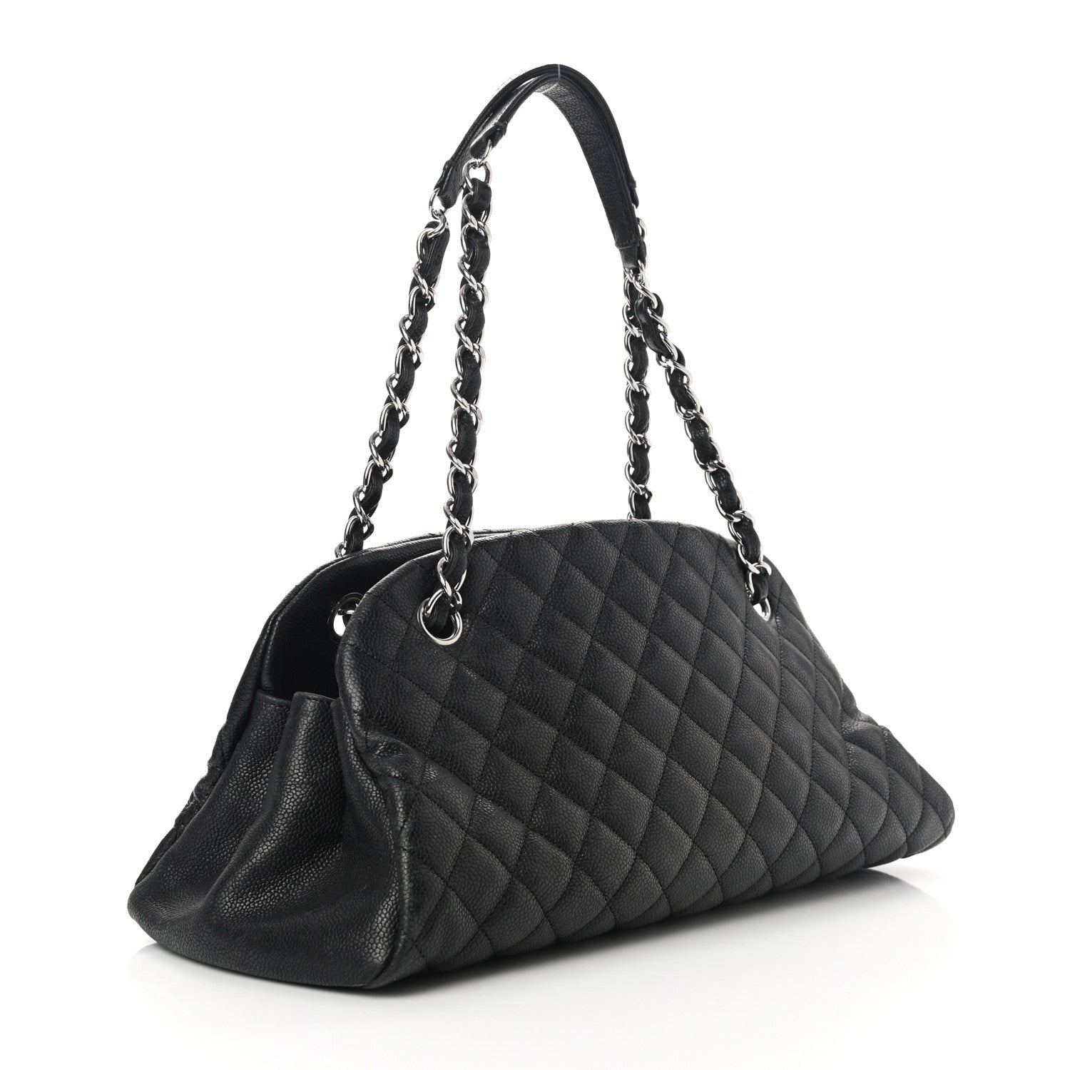 Chanel Caviar Quilted Medium Just Mademoiselle Black 3 of 14