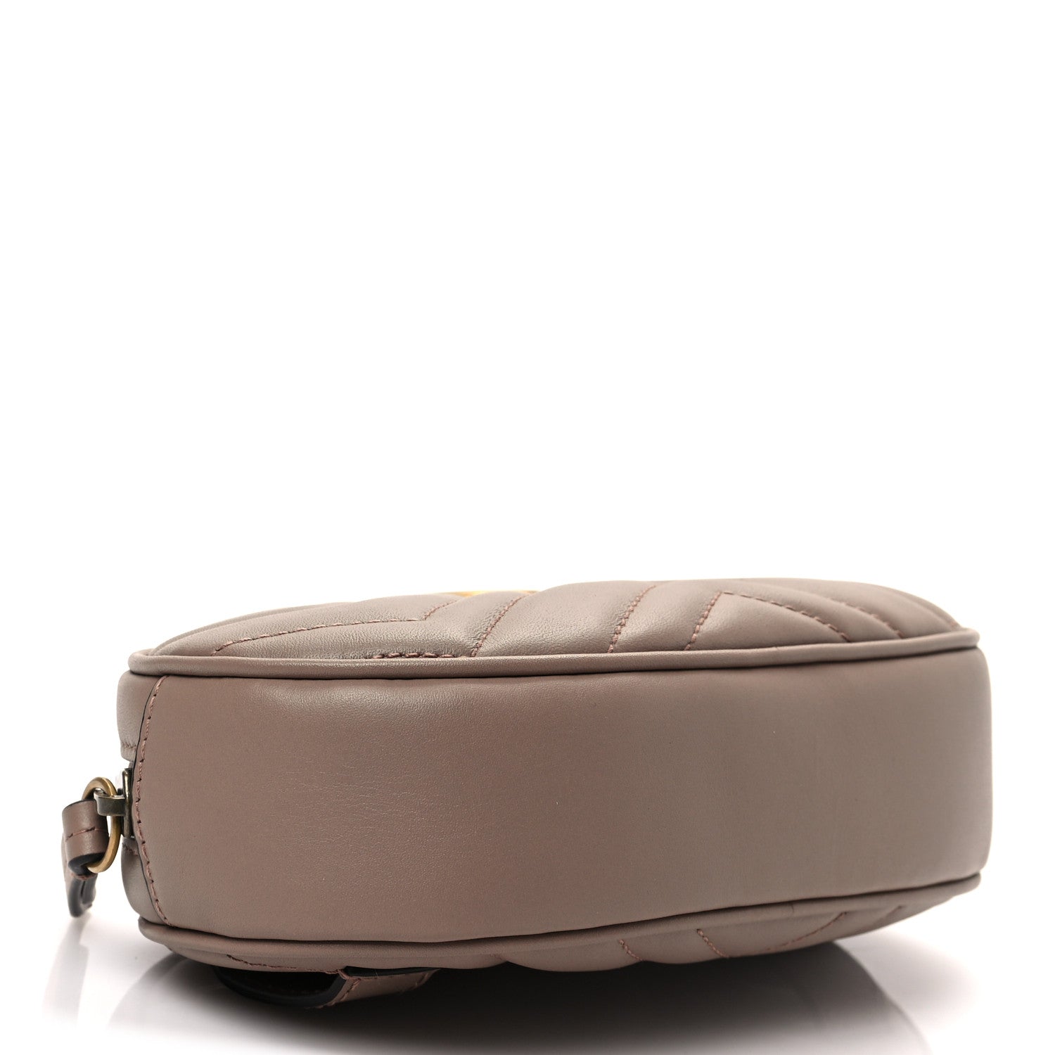 Gucci Calfskin Matelasse GG Marmont Belt Bag 85 34 Porcelain Rose 8 of 8