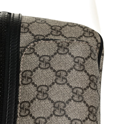 Gucci GG Supreme Monogram Belt Bag Black 11 of 12