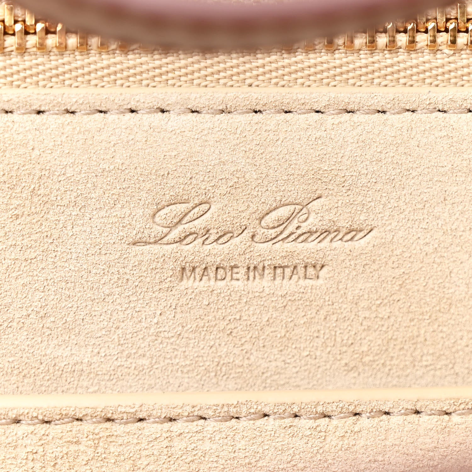 Loro Piana Grained Calfskin Small Ghiera Bag Azuki Beans 6 of 9