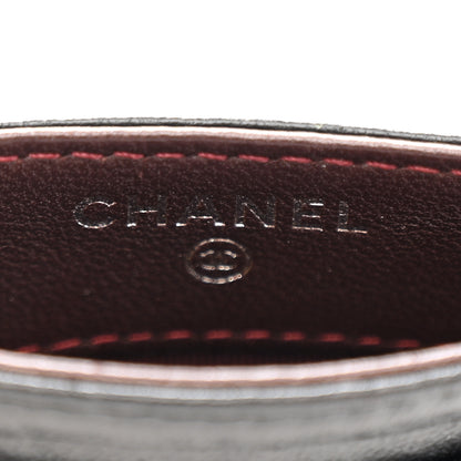 Chanel Lambskin Quilted Card Holder Black 6 of 8