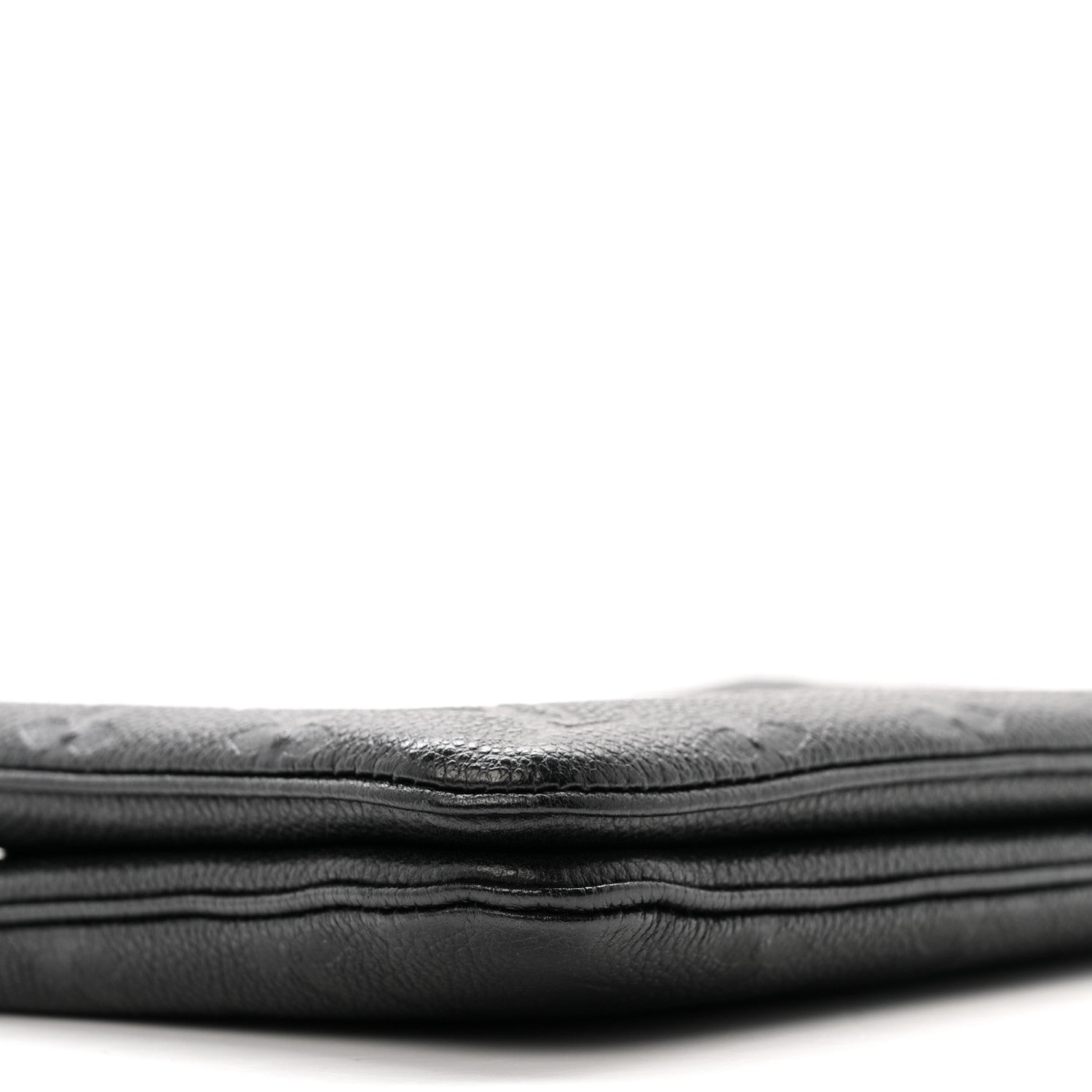 Louis Vuitton Empreinte Double Zip Pochette Black 9 of 13