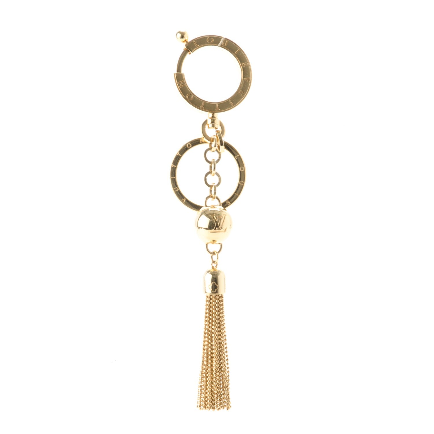 Louis Vuitton Swing Key Holder Gold 1 of 3