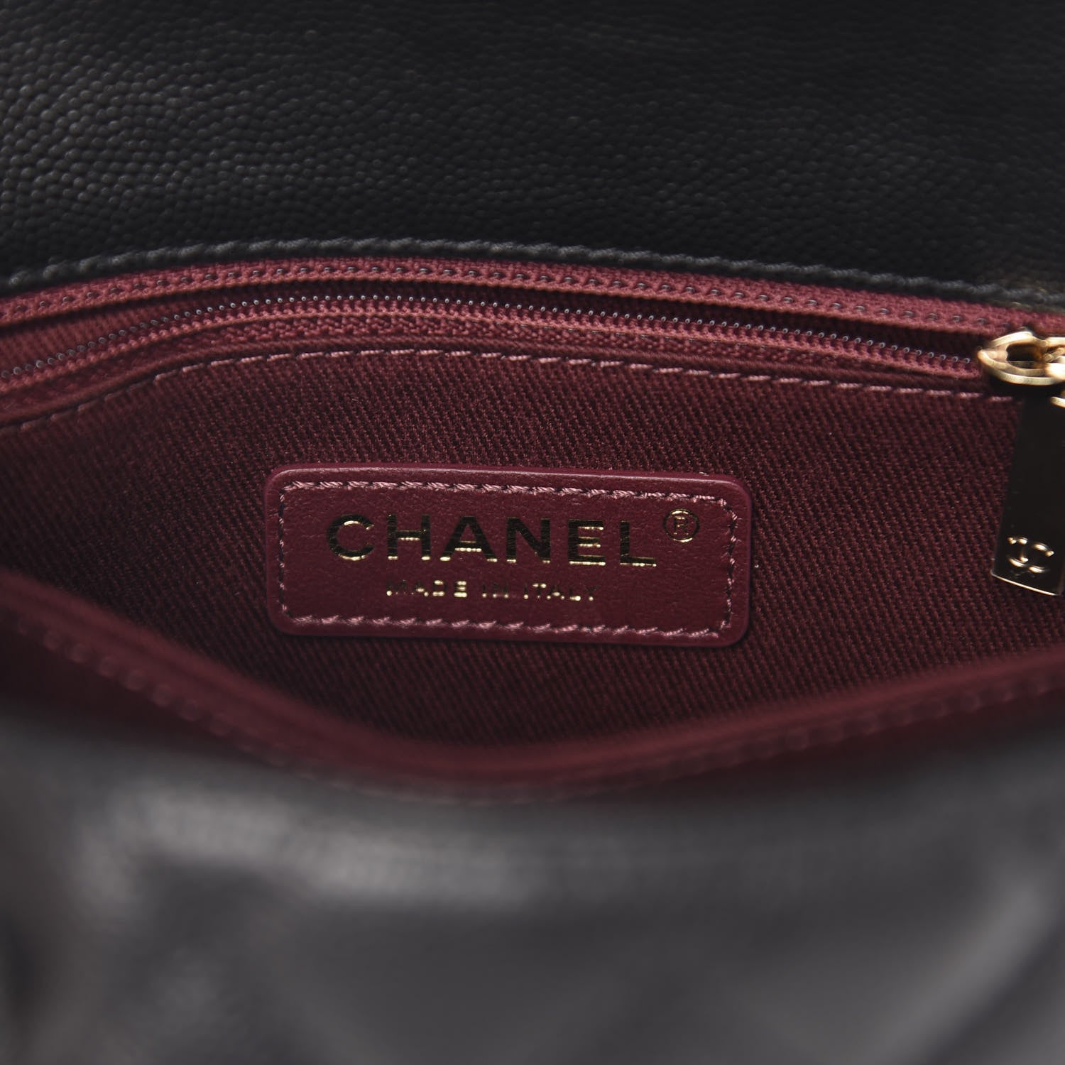 Chanel Caviar Quilted Mini Coco Handle Flap Black 6 of 11