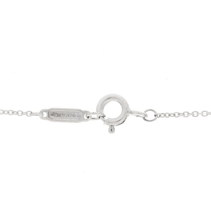 Tiffany Sterling Silver Rubedo 1837 Circles Pendant Necklace 4 of 5