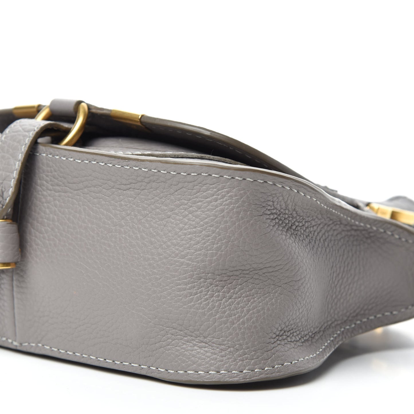 Calfskin Mini Marcie Satchel Cashmere Grey
