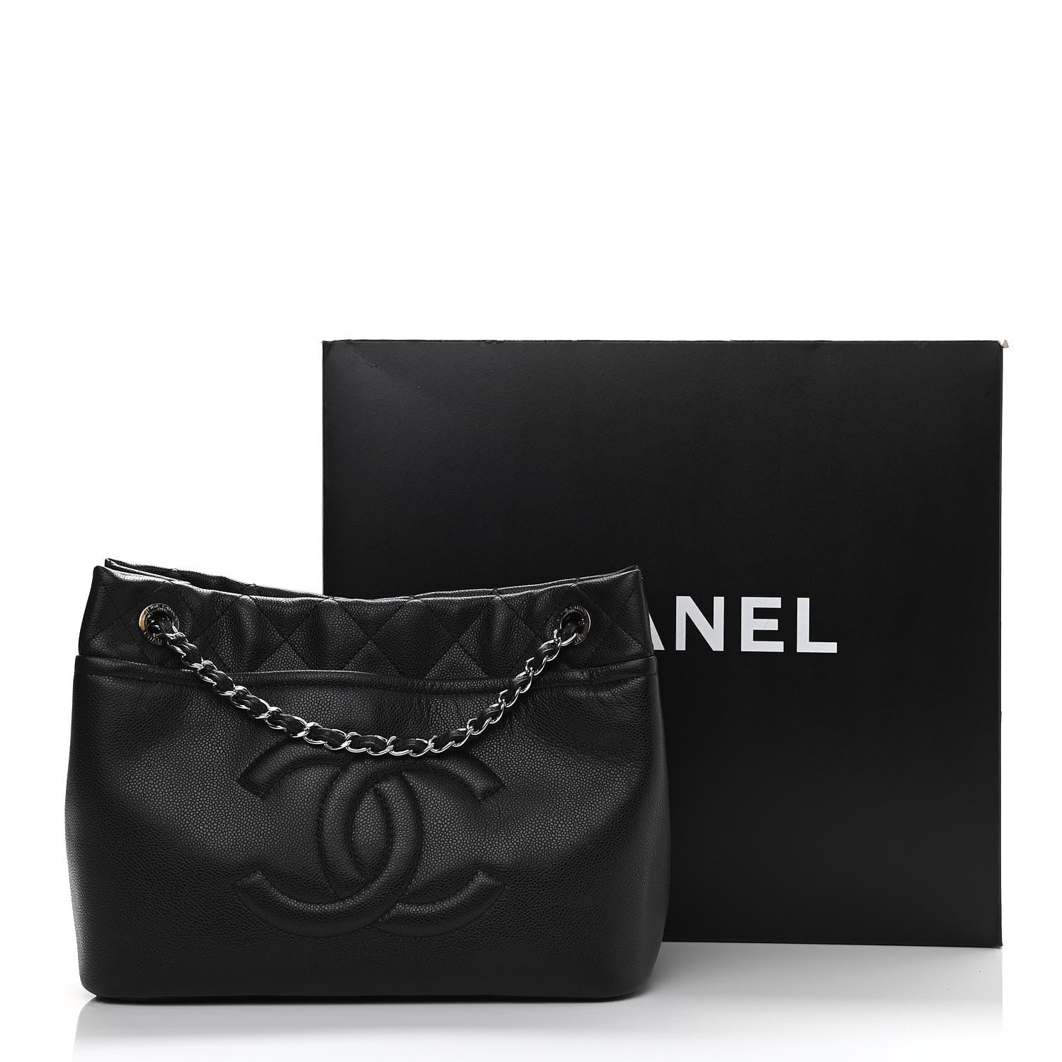 Chanel Caviar Timeless CC Soft Tote Black 11 of 11