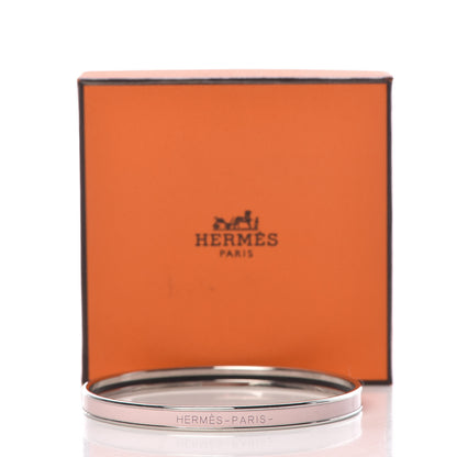 Hermes Enamel Printed Extra Narrow Bracelet 62 6 of 6