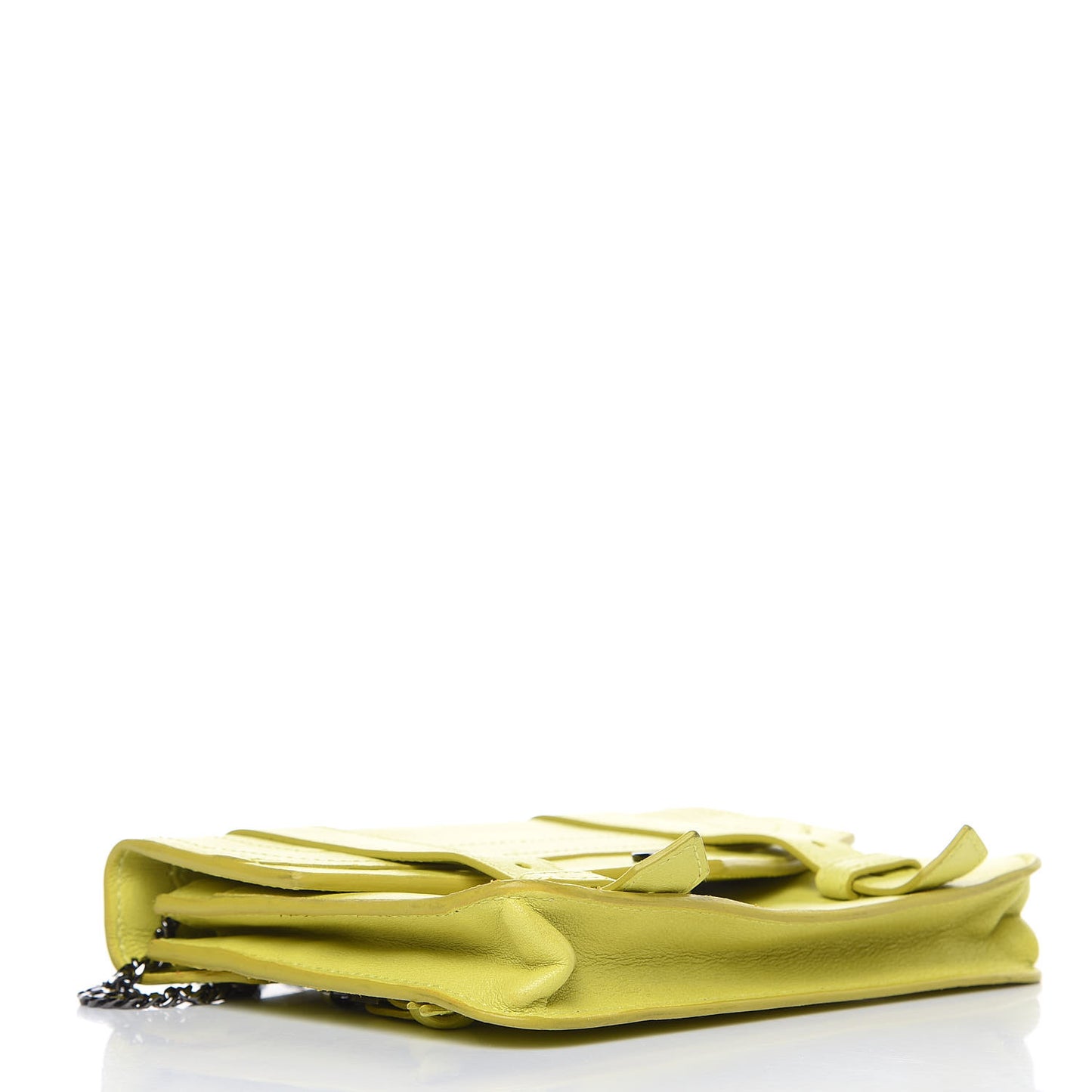 Lambskin PS1 Large Chain Wallet Sunshine