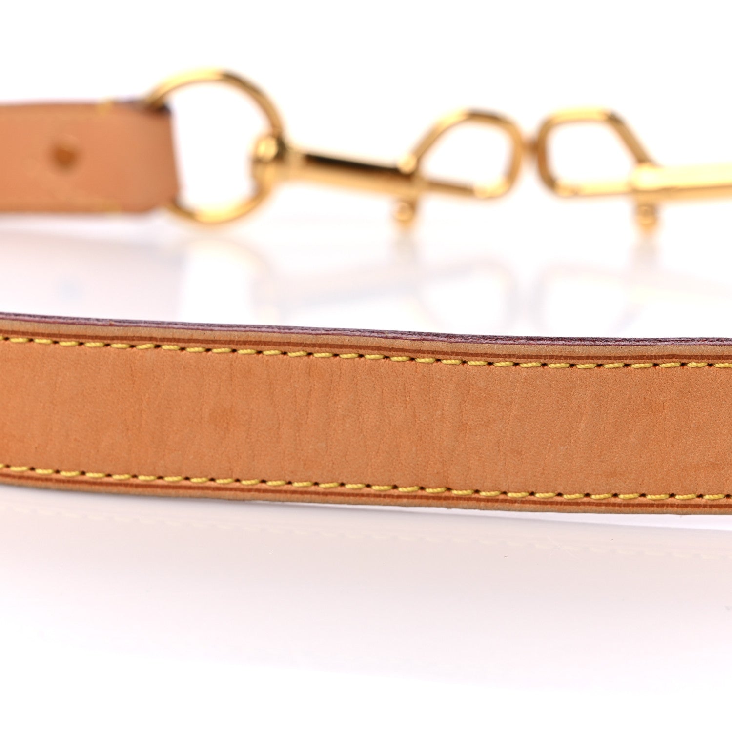 Louis Vuitton Vachetta 25mm Adjustable Shoulder Strap VVN 4 of 6