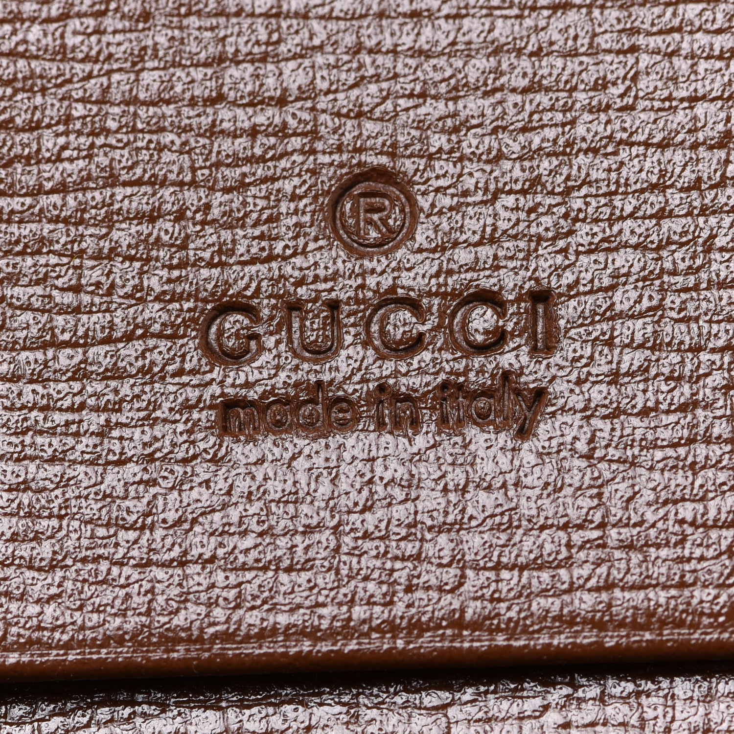Gucci GG Supreme Monogram Geometric Horsebit 1955 Card Case Wallet Beige Brown Sugar Multicolor 6 of 8