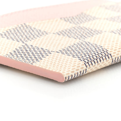 Louis Vuitton Damier Azur Daily Card Holder Rose Ballerine 8 of 8