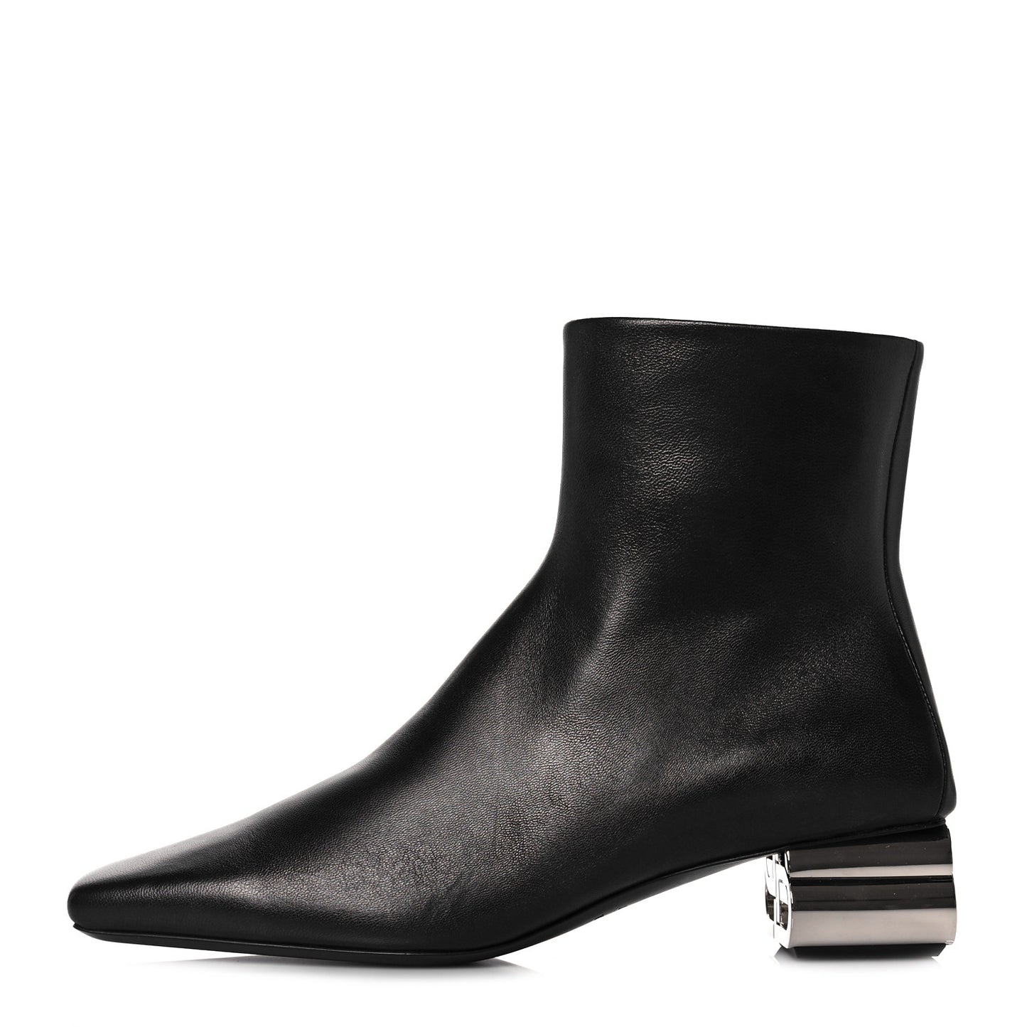 Sheepskin Typo Ankle Booties 35.5 Black