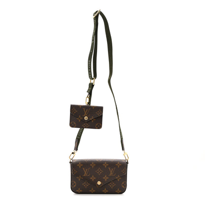 Louis Vuitton Monogram Felicie Strap & Go Kaki 1 of 12
