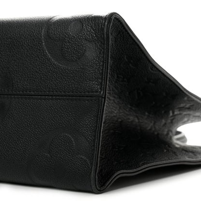 Louis Vuitton Empreinte Monogram Giant Onthego MM Black 9 of 13