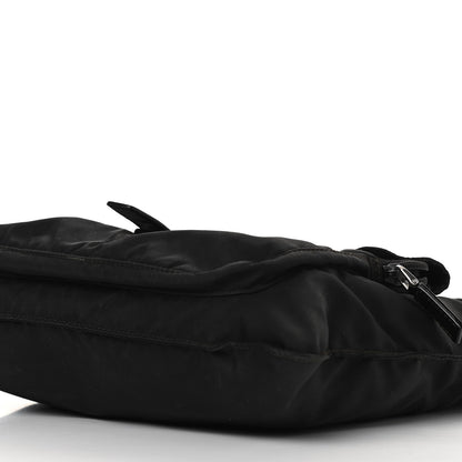 Prada Nylon Vela Sling Messenger Bag Black 11 of 11