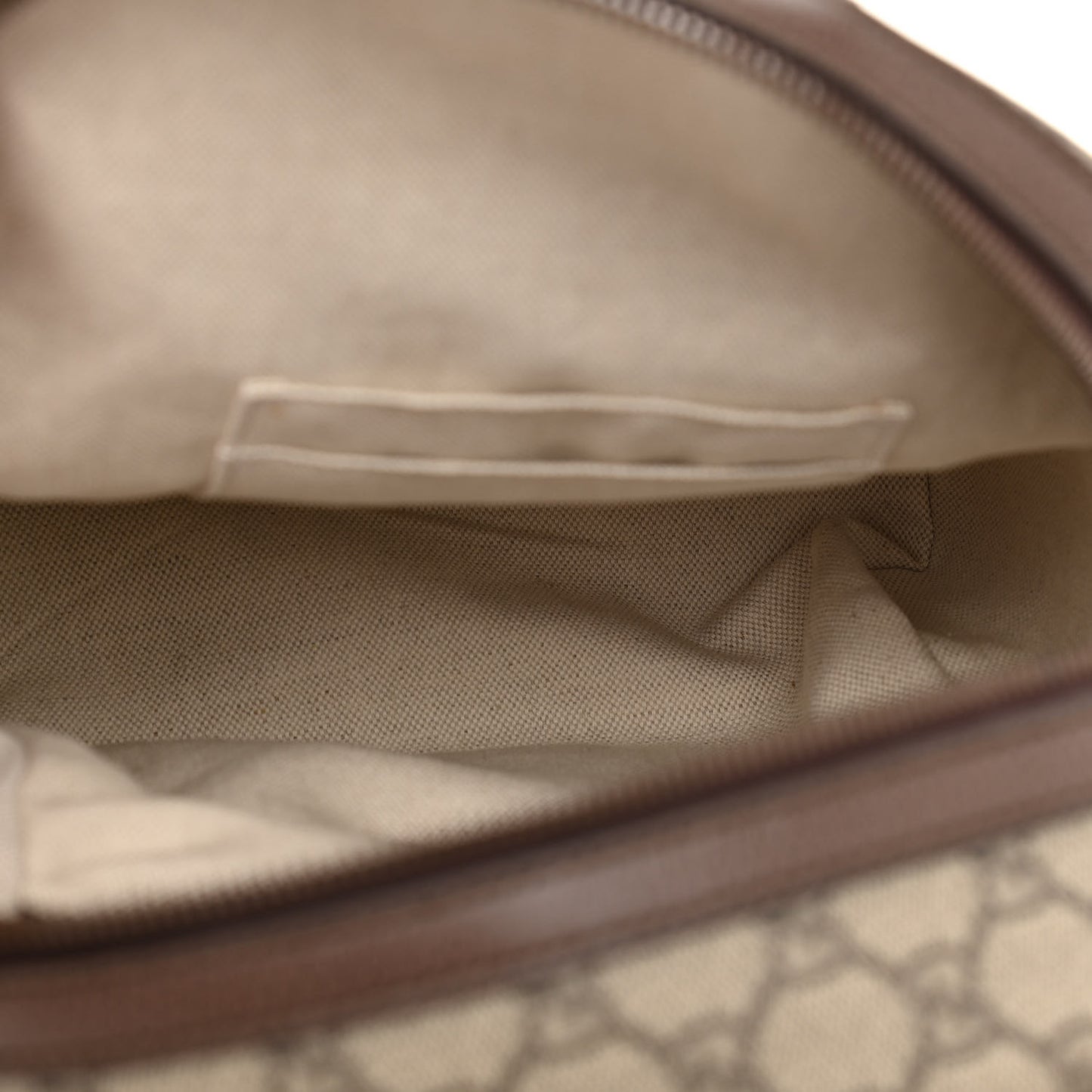 GG Supreme Monogram Calfskin Web Small Ophidia Day Backpack Beige Ebony New Acero