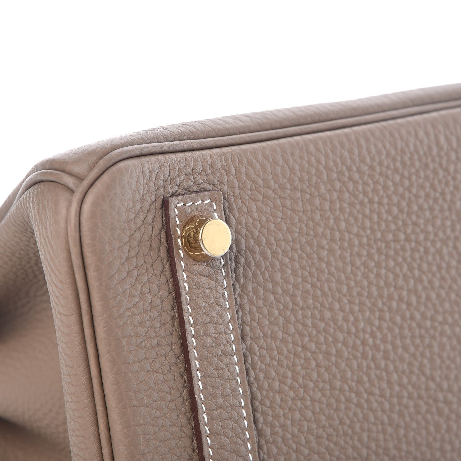 Hermes Togo Birkin 25 Etoupe 36 of 37
