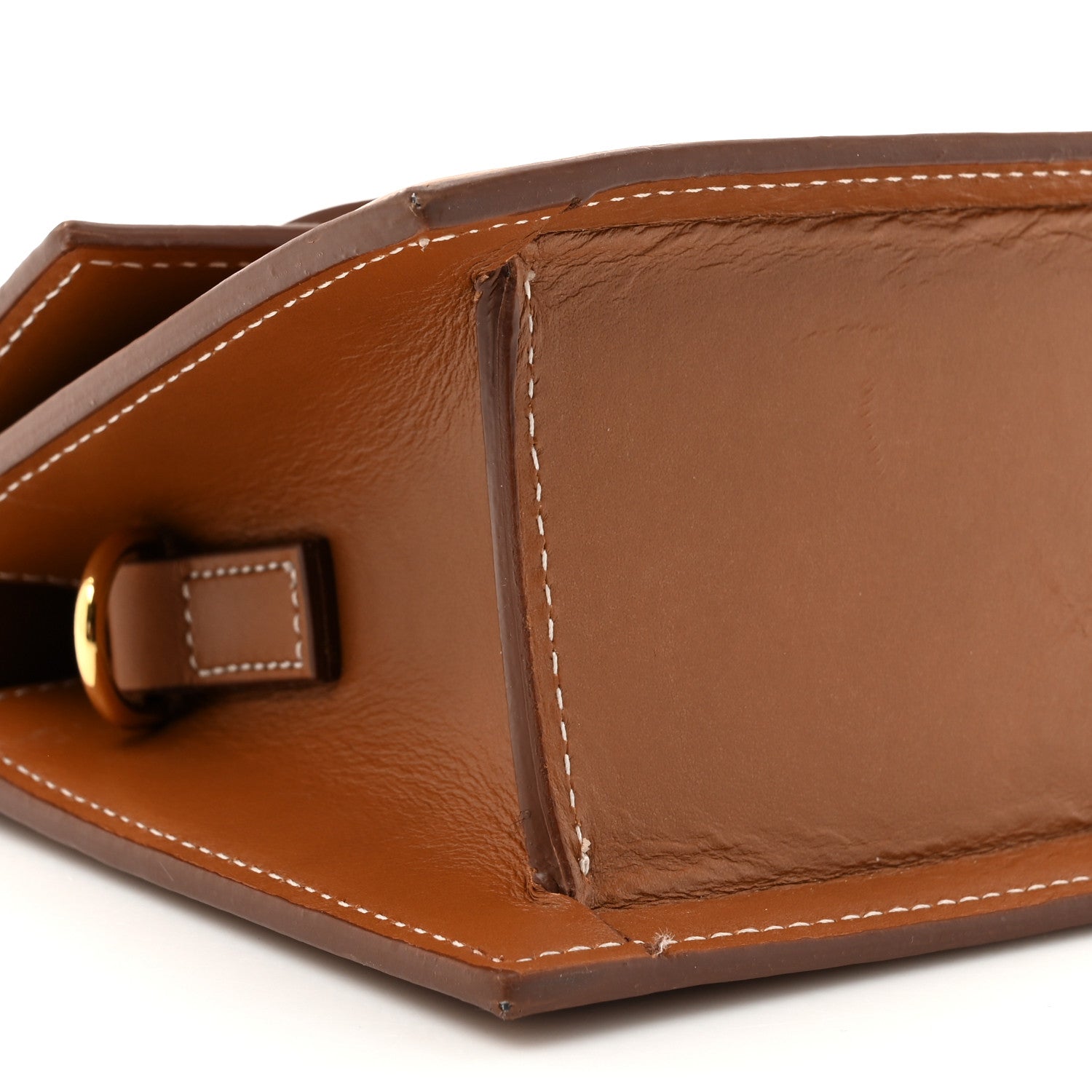 Jacquemus Smooth Calfskin Le Chiquito Boucle Moyen Brown 9 of 15