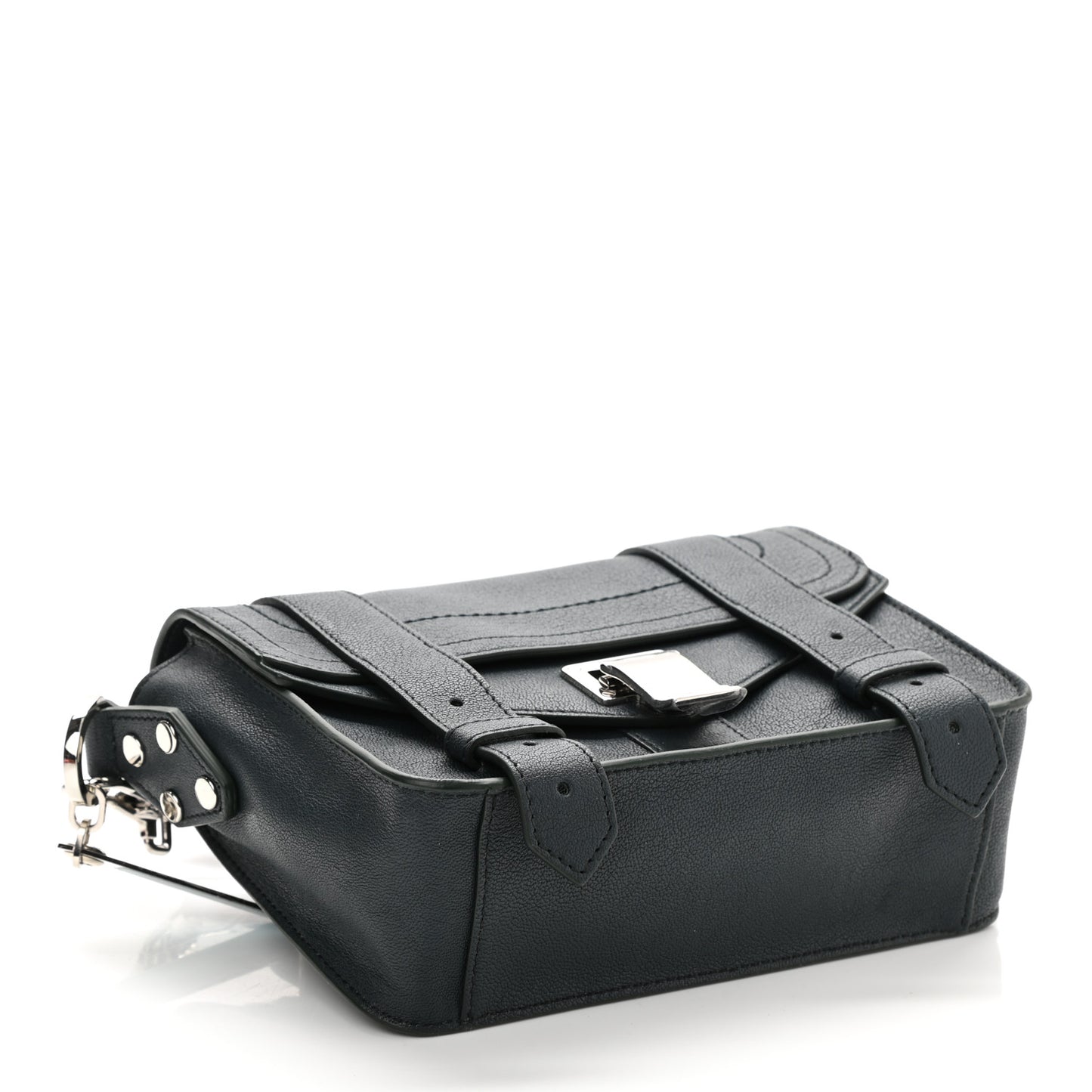 Lambskin PS1 Mini Crossbody Bag Indigo