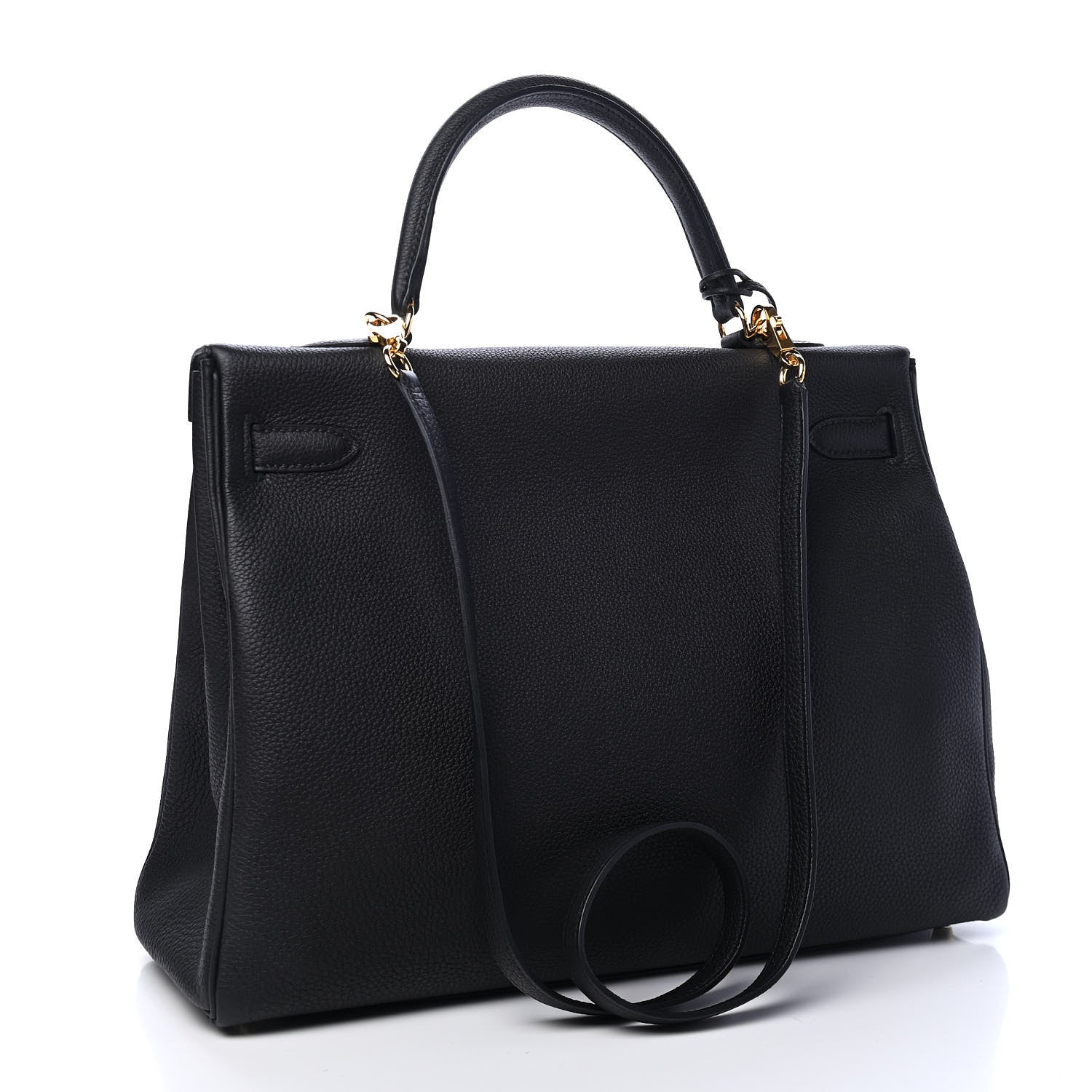 Hermes Togo Kelly Retourne 35 Black 4 of 11