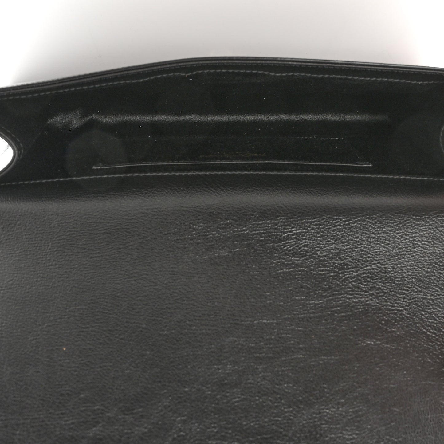 Calfskin Monogram Large Belle De Jour Clutch Black