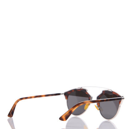 Christian Dior So Real Sunglasses Palladium Havana 3 of 9
