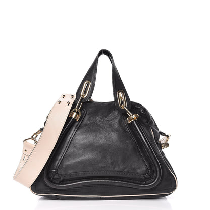 Chloe Calfskin Medium Military Paraty Black 1 of 25