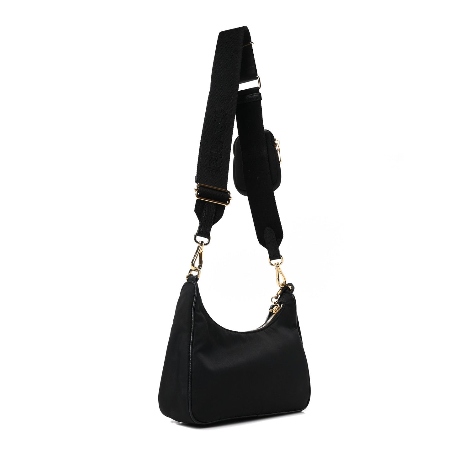 Nylon Re-Edition 2005 Shoulder Bag Black