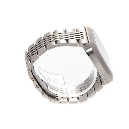 Gucci Stainless Steel 40mm G Coupe Square Quartz Watch Black 5 of 8