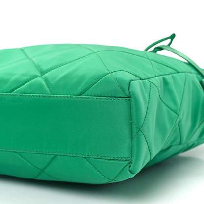Prada Re-Nylon Saffiano Stitched Re-Edition 1995 Chaine Shoulder Bag Menta 10 of 10