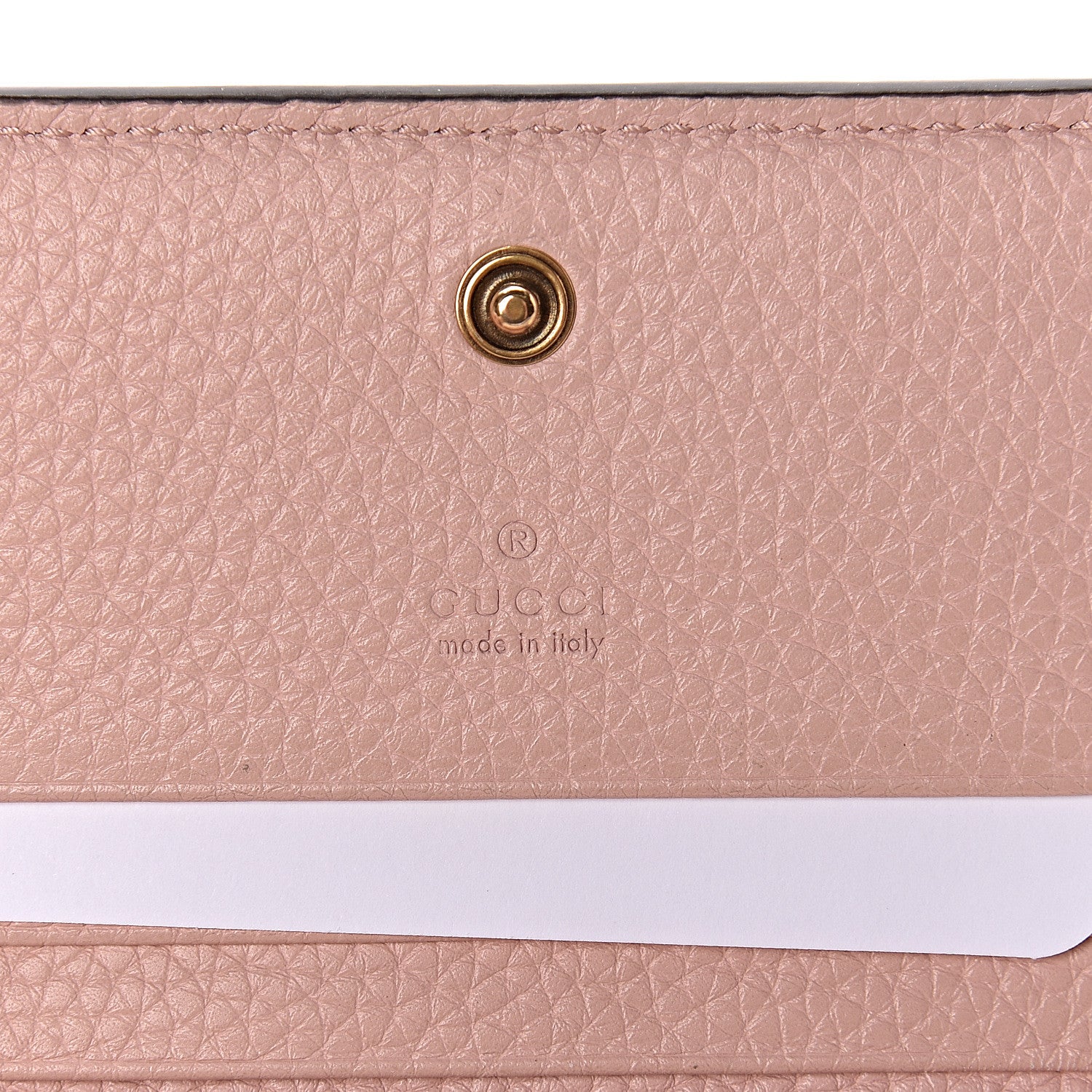 Gucci Cellarius Calfskin Blind for Love Animalier Card Case Perfect Pink 7 of 12