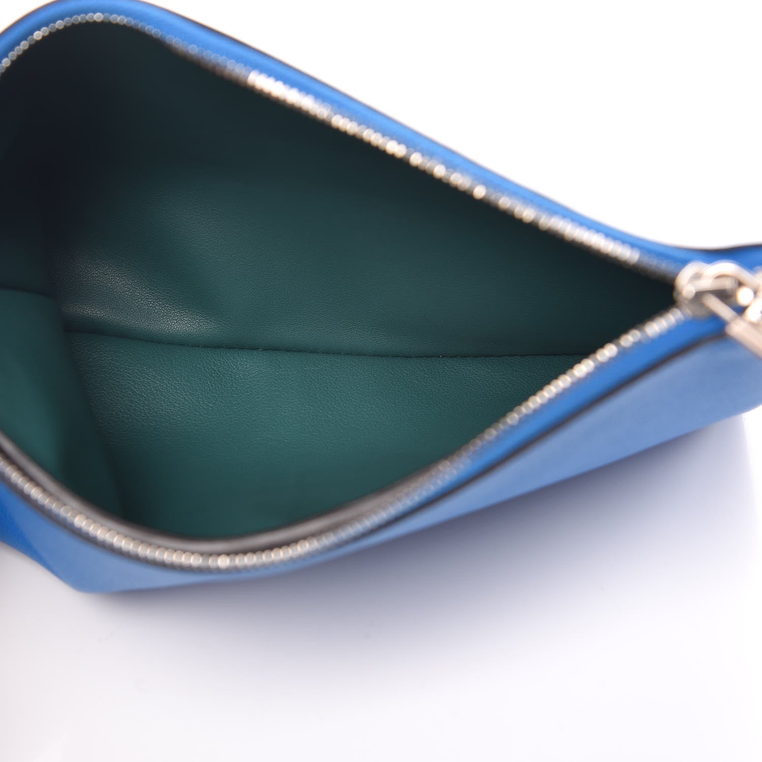 Hermes Evercolor Atout Pouch Bleu Hydra Malachite 5 of 8