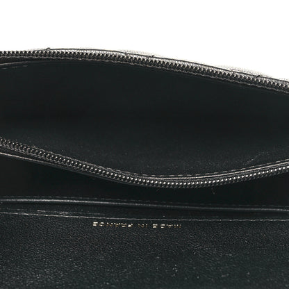 Chanel Lambskin Quilted Flap Phone Holder With Chain Black 5 of 12