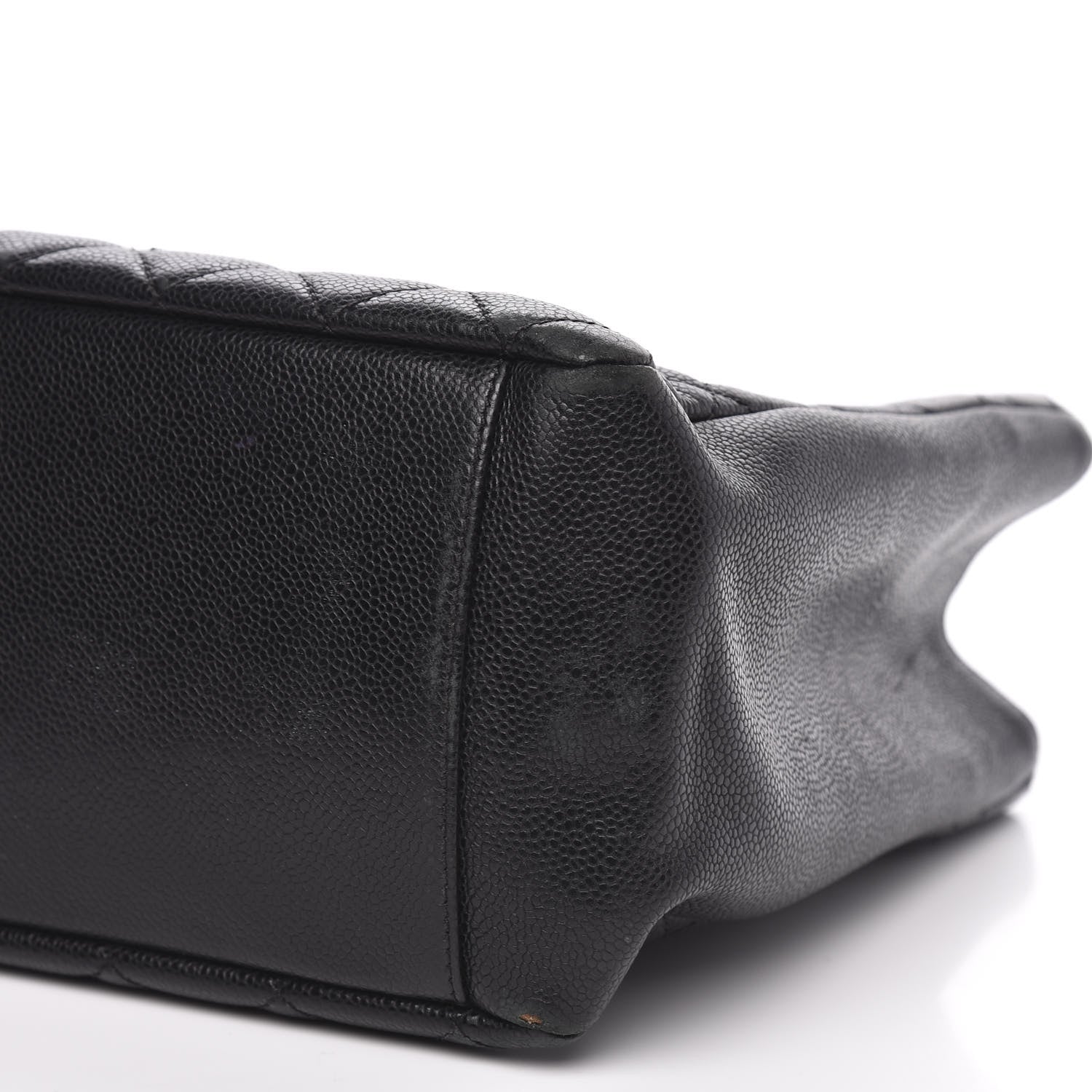Chanel Caviar Quilted Grand Shopping Tote GST Black 9 of 17