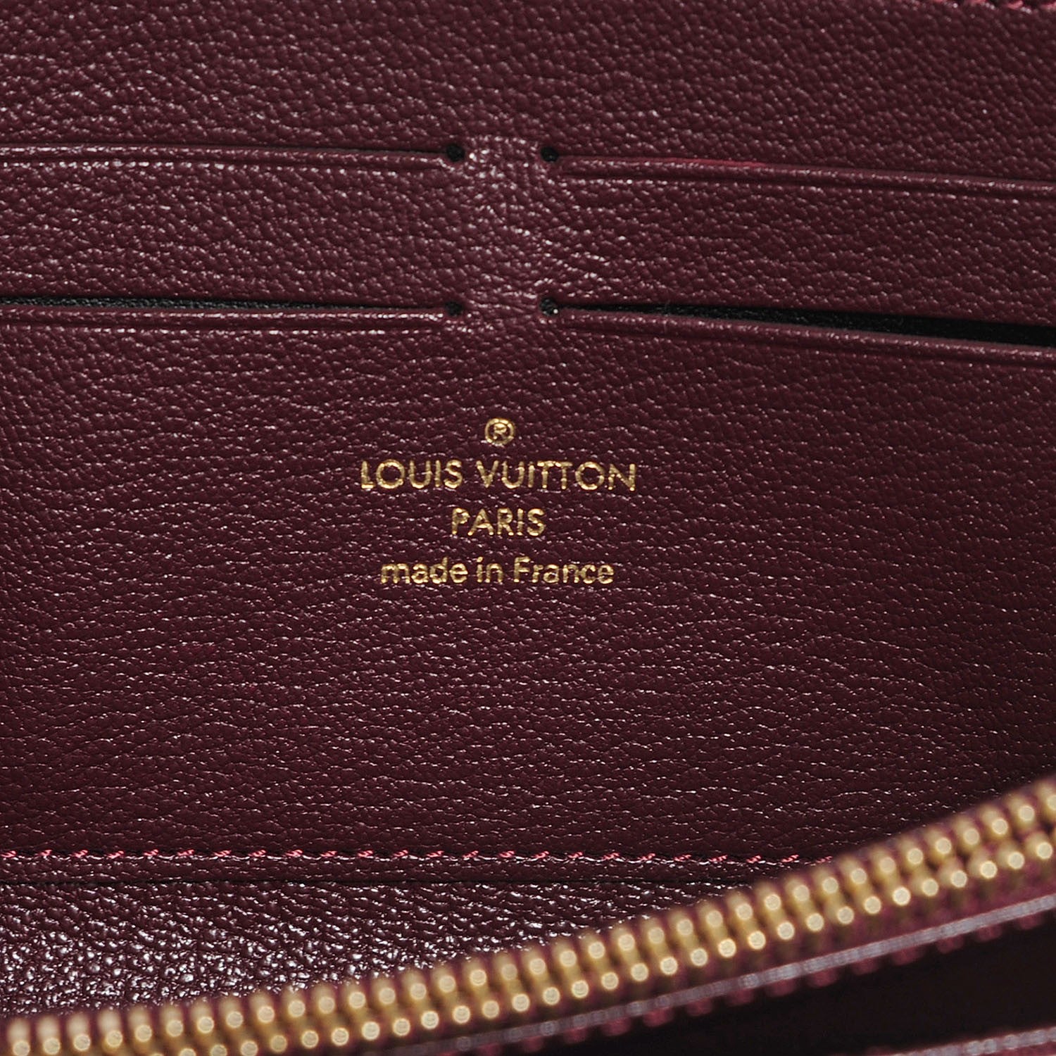 Louis Vuitton Ostrich Zippy Wallet Prune 7 of 8