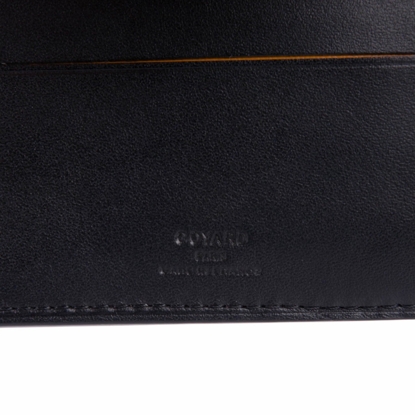 Goyardine Bi-Fold Wallet Black