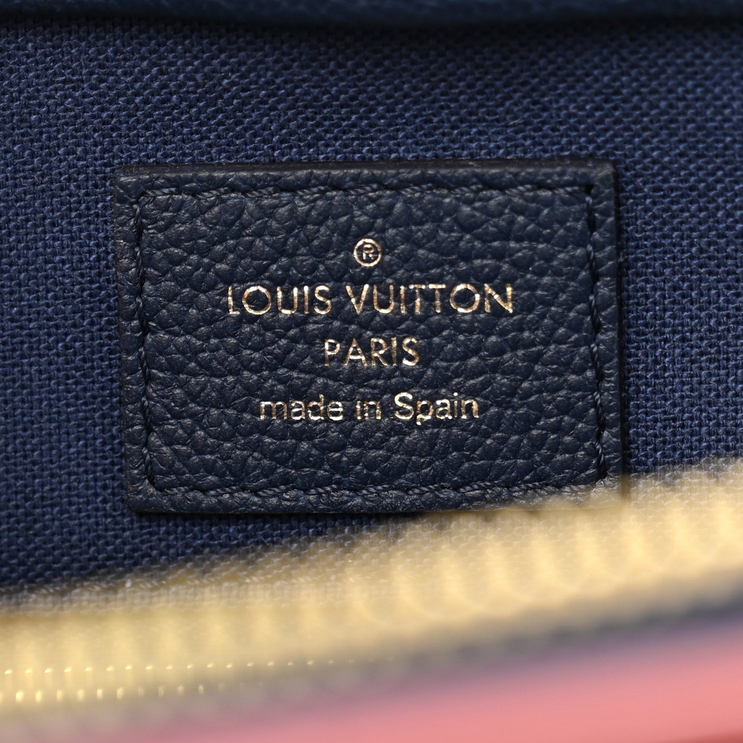 Louis Vuitton Epi Vaneau MM Marine Rouge 6 of 9