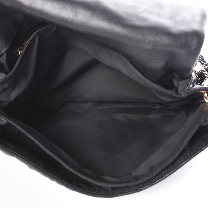 Christian Dior Lambskin Cannage Medium Delidior Flap Bag Black 6 of 12