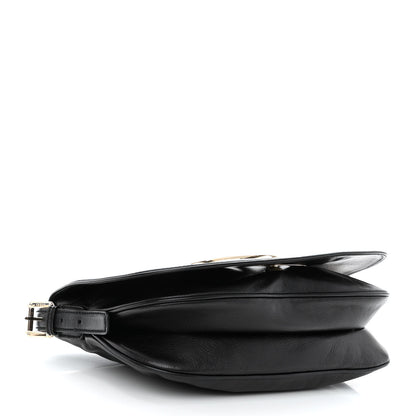 Gucci Calfskin Small Britt Shoulder Bag Black 4 of 9