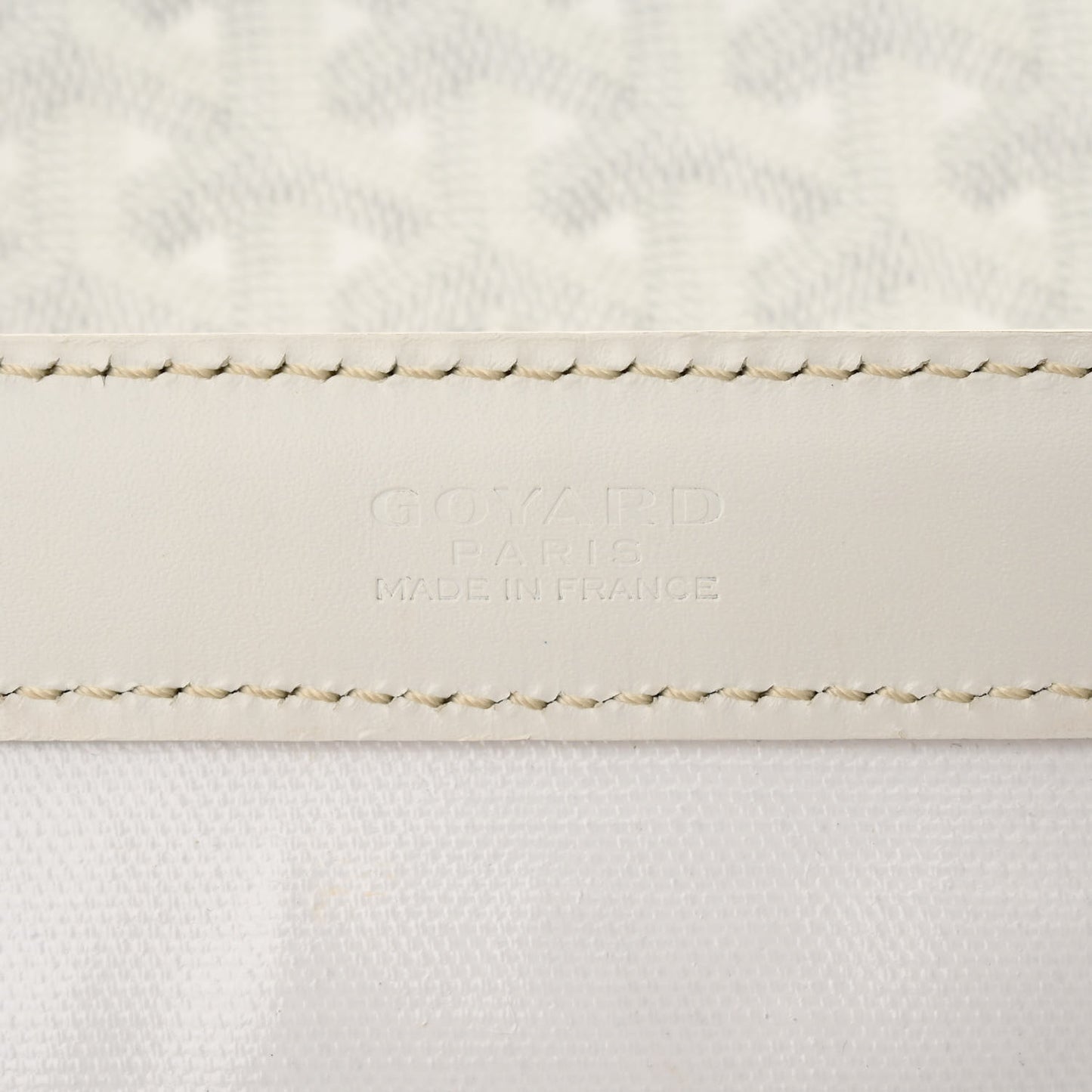 Goyardine Bellechasse PM White