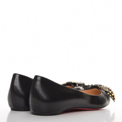 Christian Louboutin Nappa Ballalarina Flats 37 Black 4 of 8