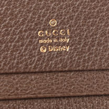 Gucci X DISNEY GG Supreme Monogram Donald Duck Interlocking G Card Case Beige Multicolor New Acero 6 of 8