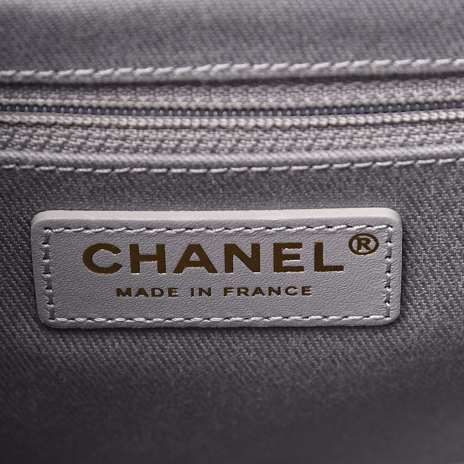 Chanel Caviar Quilted Medium Business Affinity Flap Grey 5 of 8